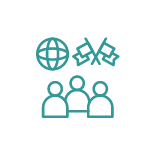 Estudiantes de todo el mundo, provenientes de 30 países